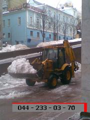 уборка снега, вывоз снега